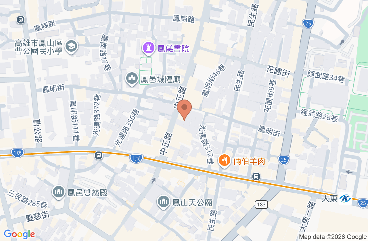 藍傳盛診所 位置地圖