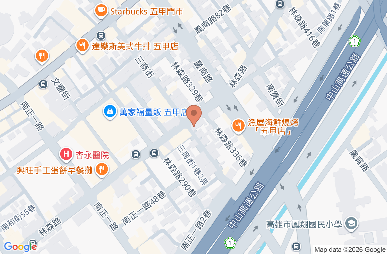 何鴻鈞診所 位置地圖