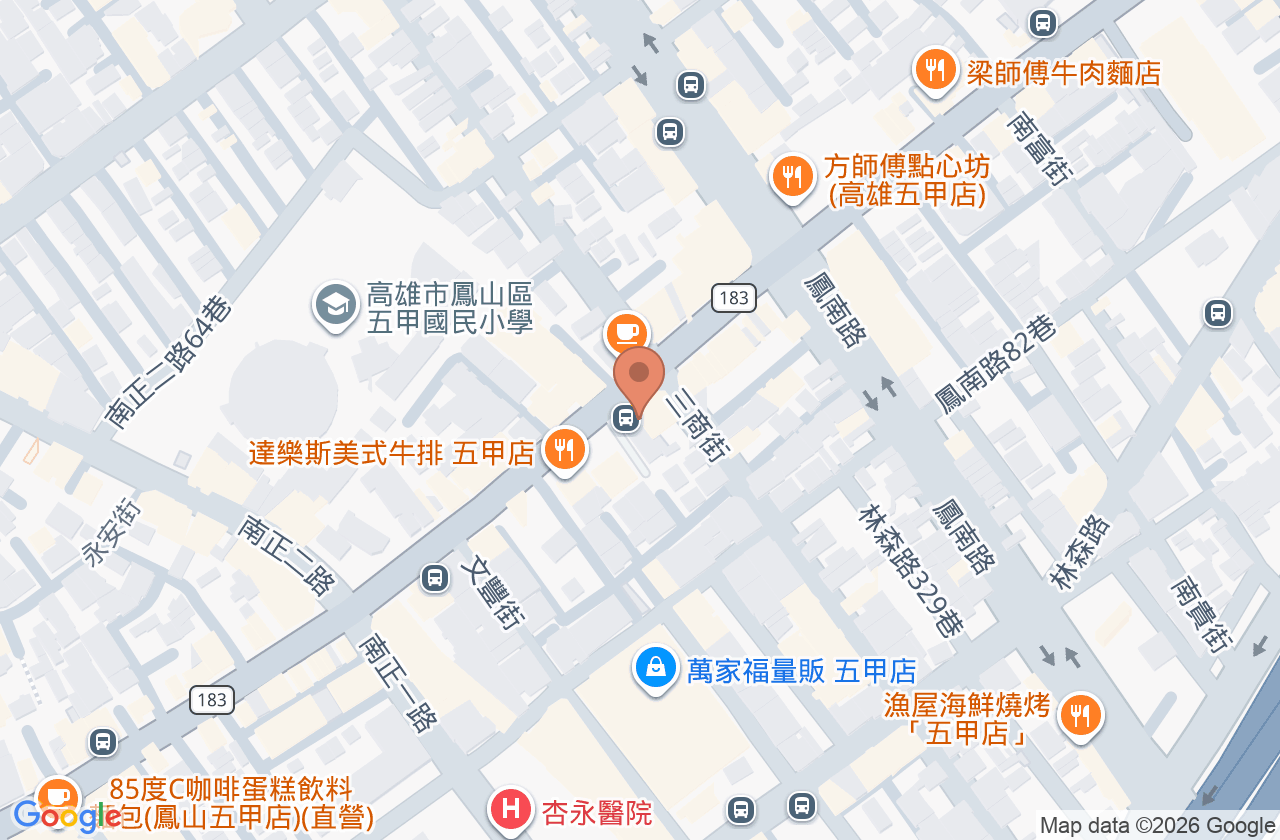 林耳鼻喉科診所 位置地圖
