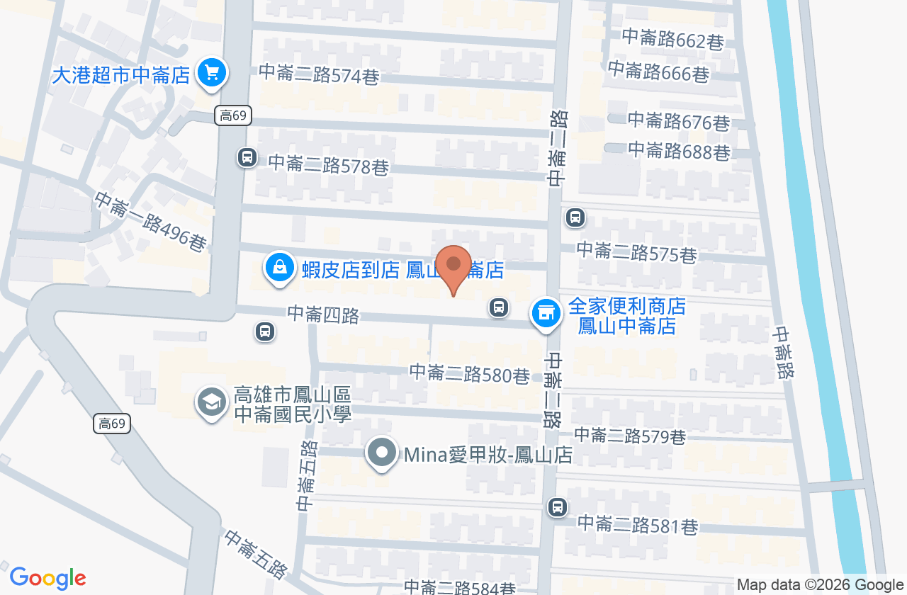 上健診所 位置地圖