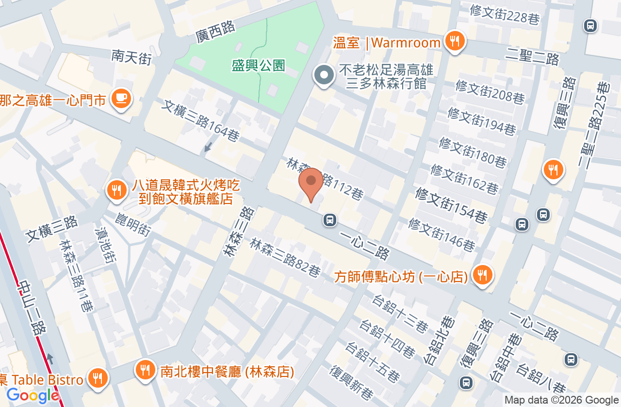 高健牙醫診所 位置地圖