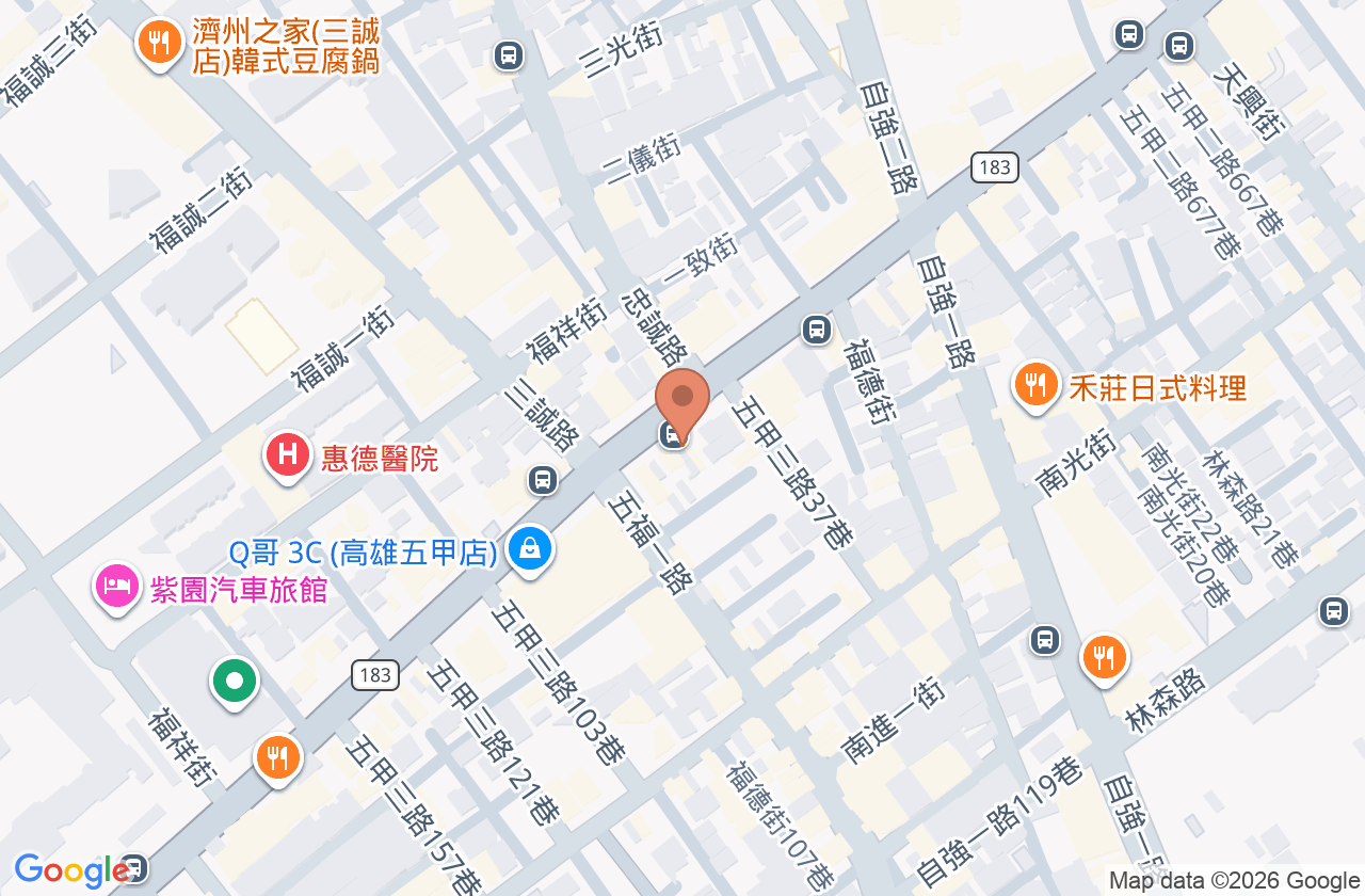 萬安診所 位置地圖