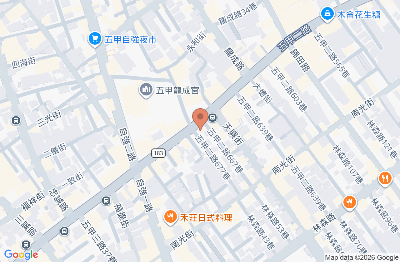 柯適中皮膚科診所 位置地圖
