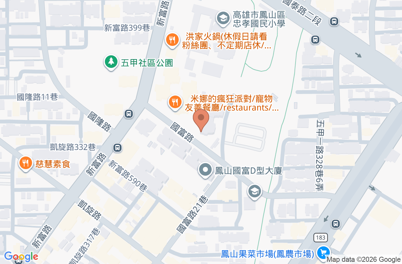 澄明診所 位置地圖