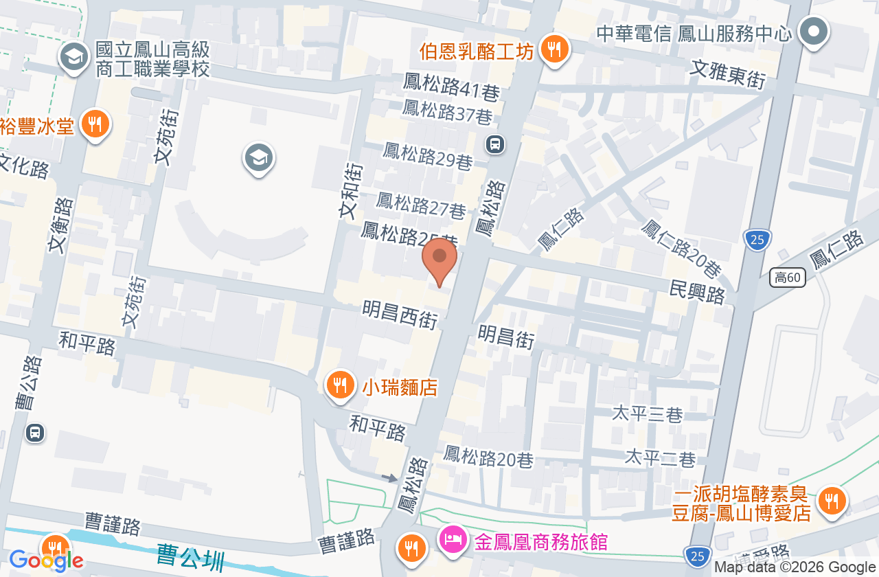 宏庚診所 位置地圖