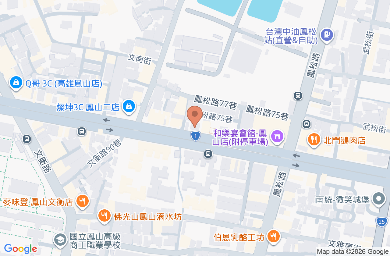 昕安診所 位置地圖