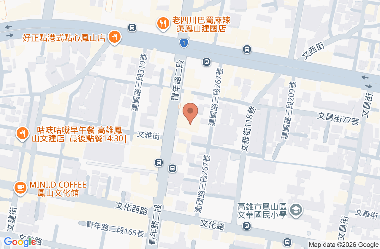 上禾診所 位置地圖