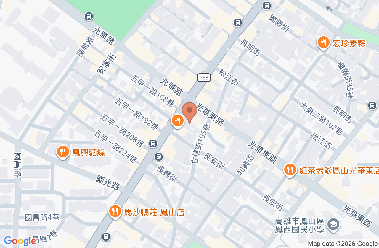 楊骨科診所 位置地圖