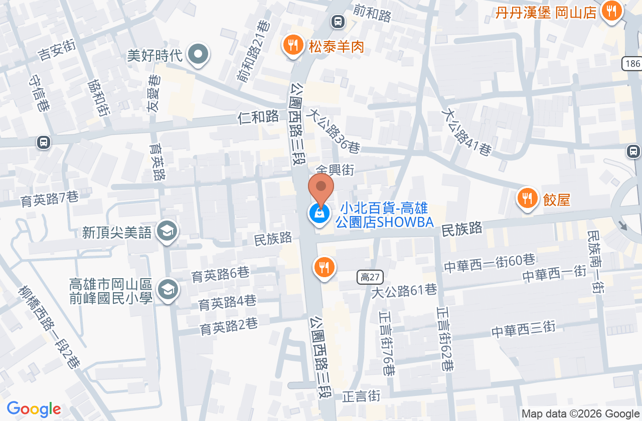 翁仁茂診所 位置地圖