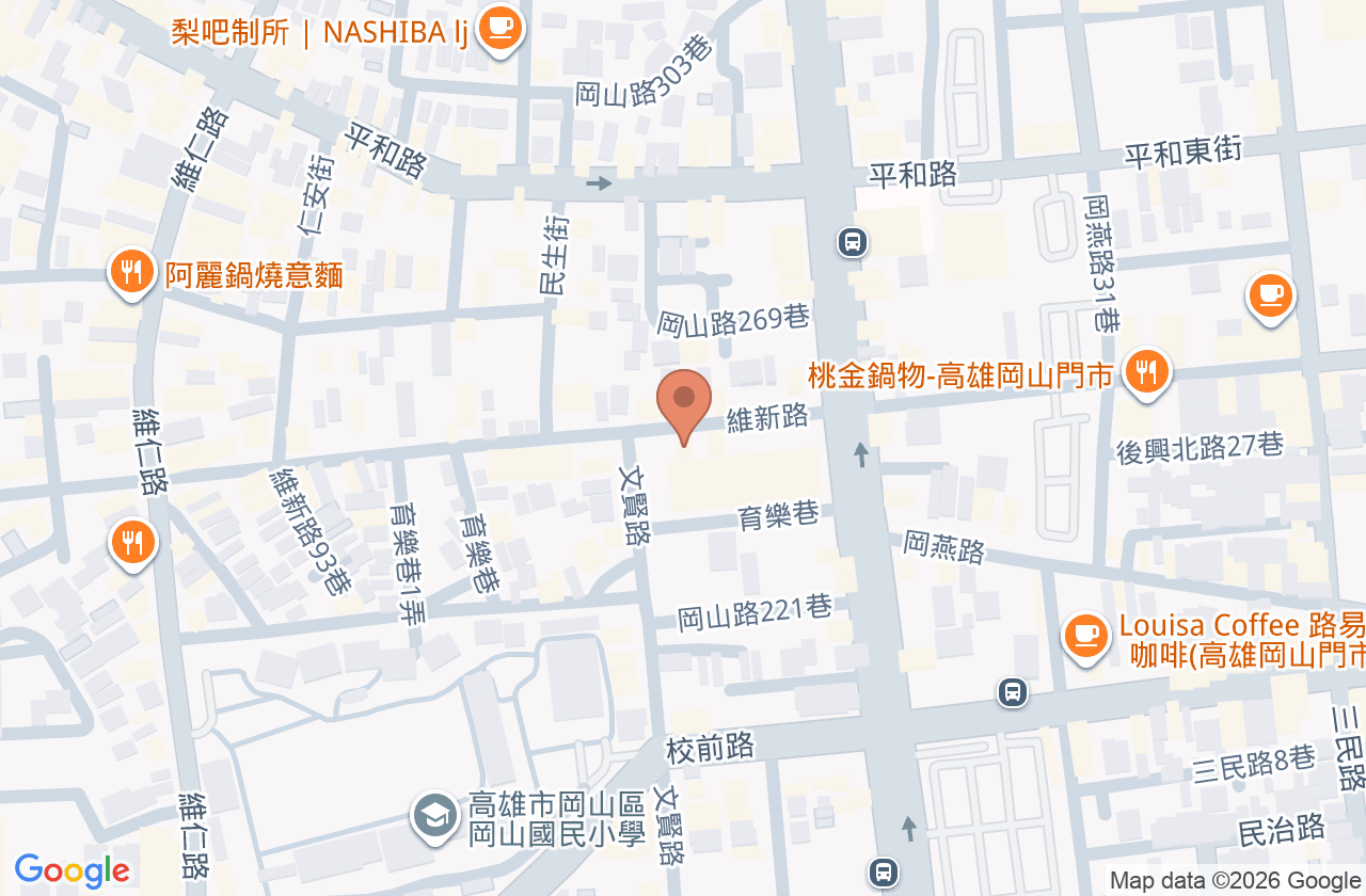 杜內兒科診所 位置地圖