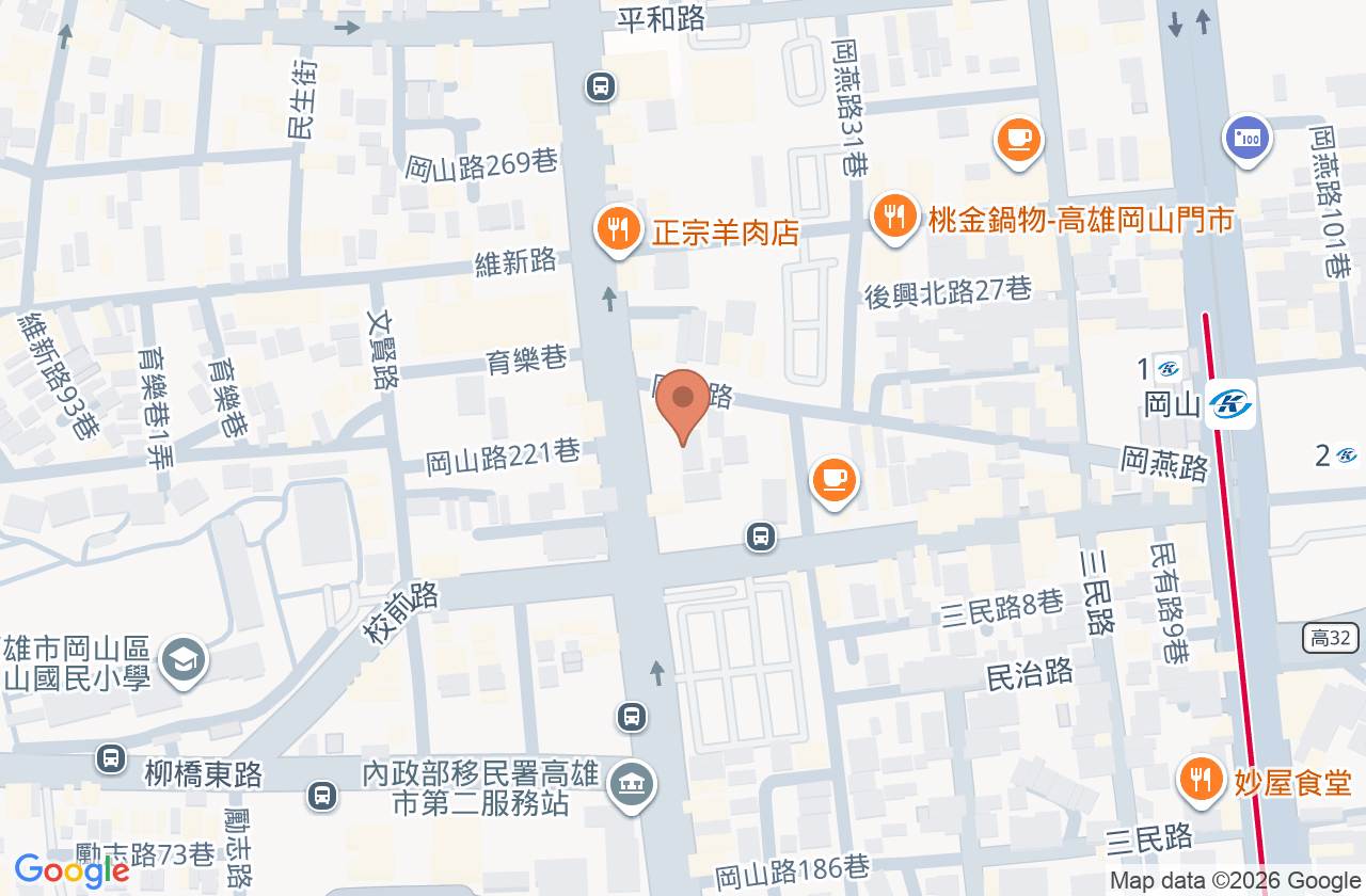 王宏育診所 位置地圖