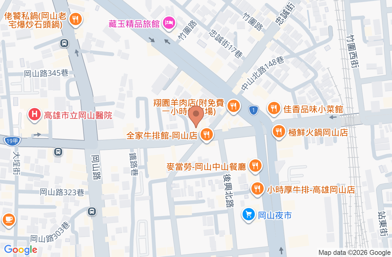 新博愛診所 位置地圖