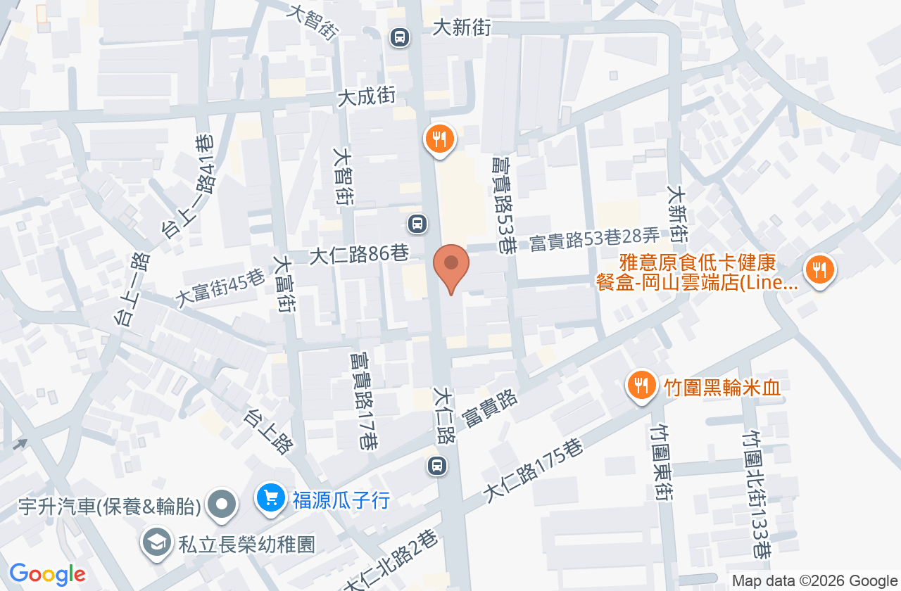 家佑診所 位置地圖