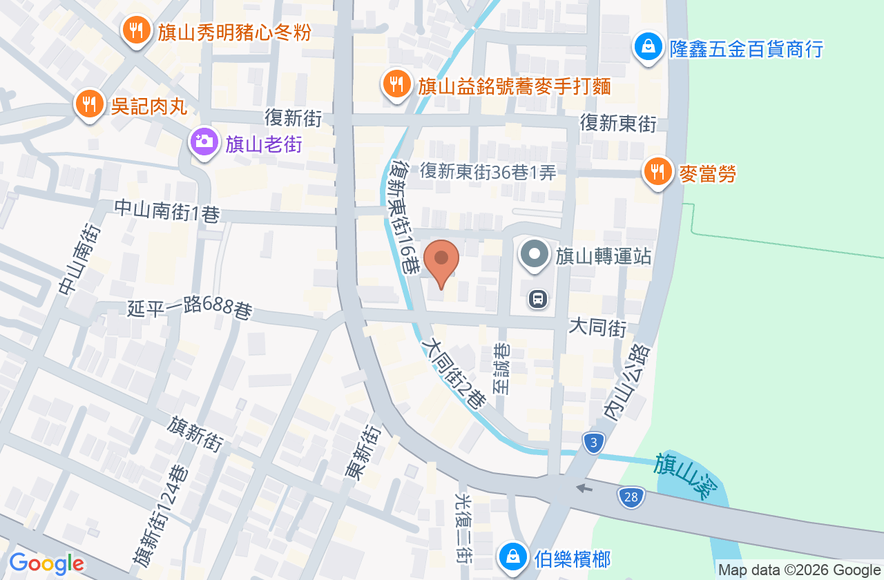 陳眼科診所 位置地圖