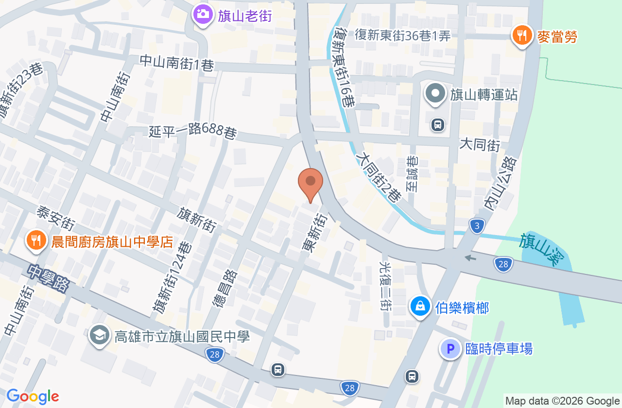 王啟彰診所 位置地圖