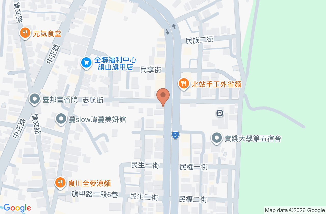 鴻源診所 位置地圖