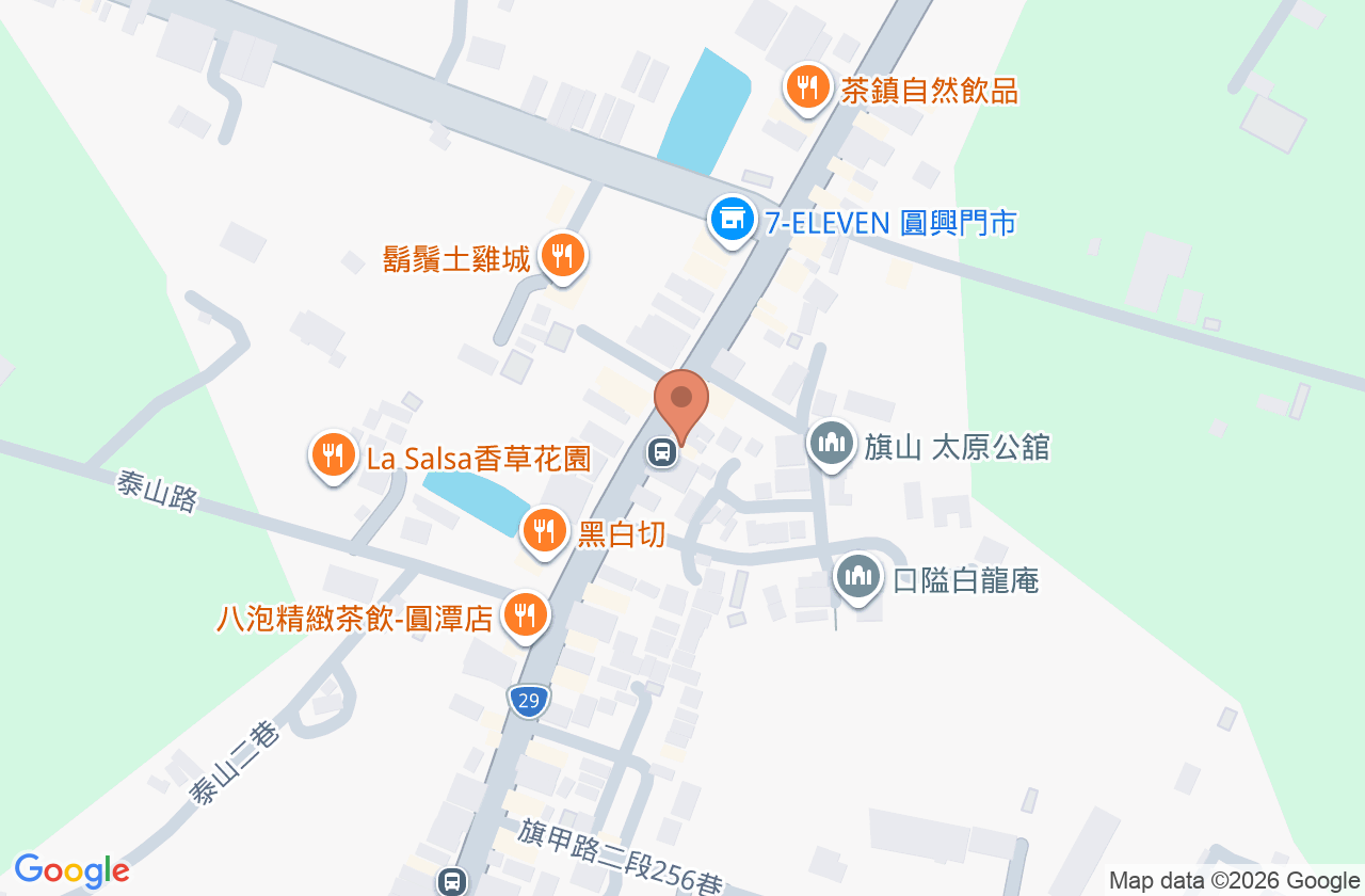 圓潭診所 位置地圖