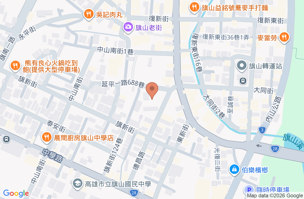 芳民診所 位置地圖