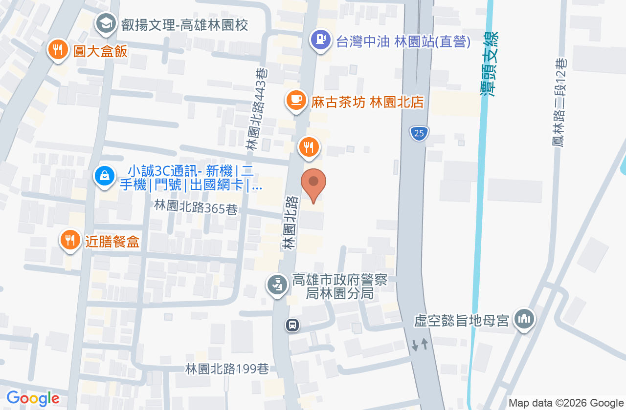 聖岳骨科外科診所 位置地圖