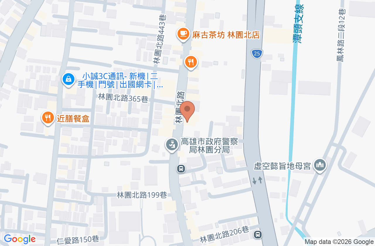 新視界眼科診所 位置地圖