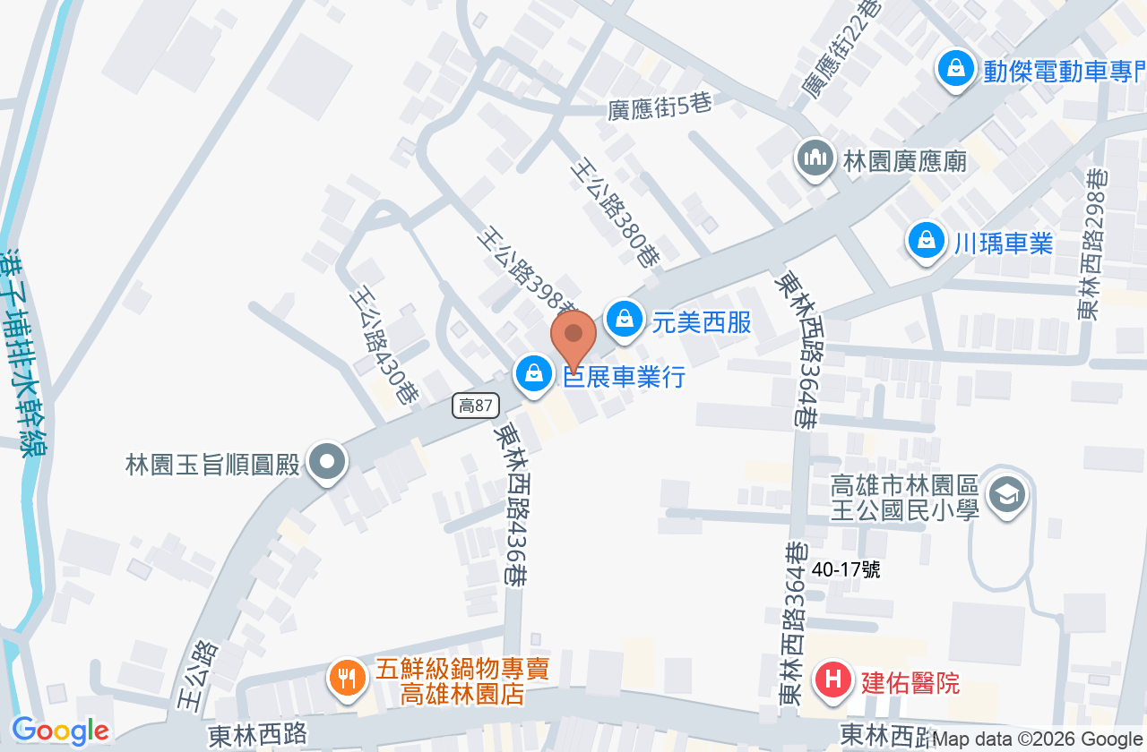 長泰診所 位置地圖