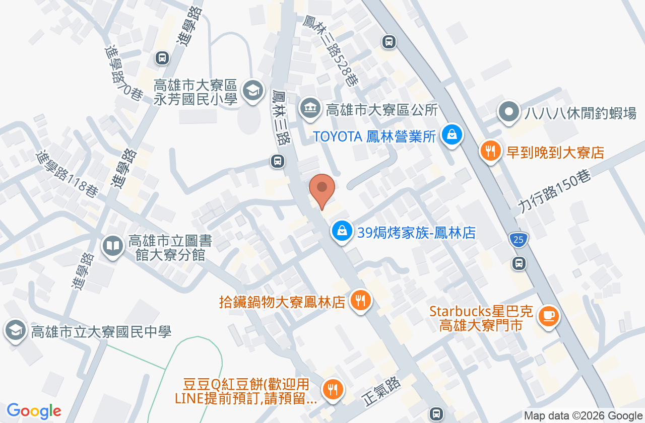 劉明海診所 位置地圖