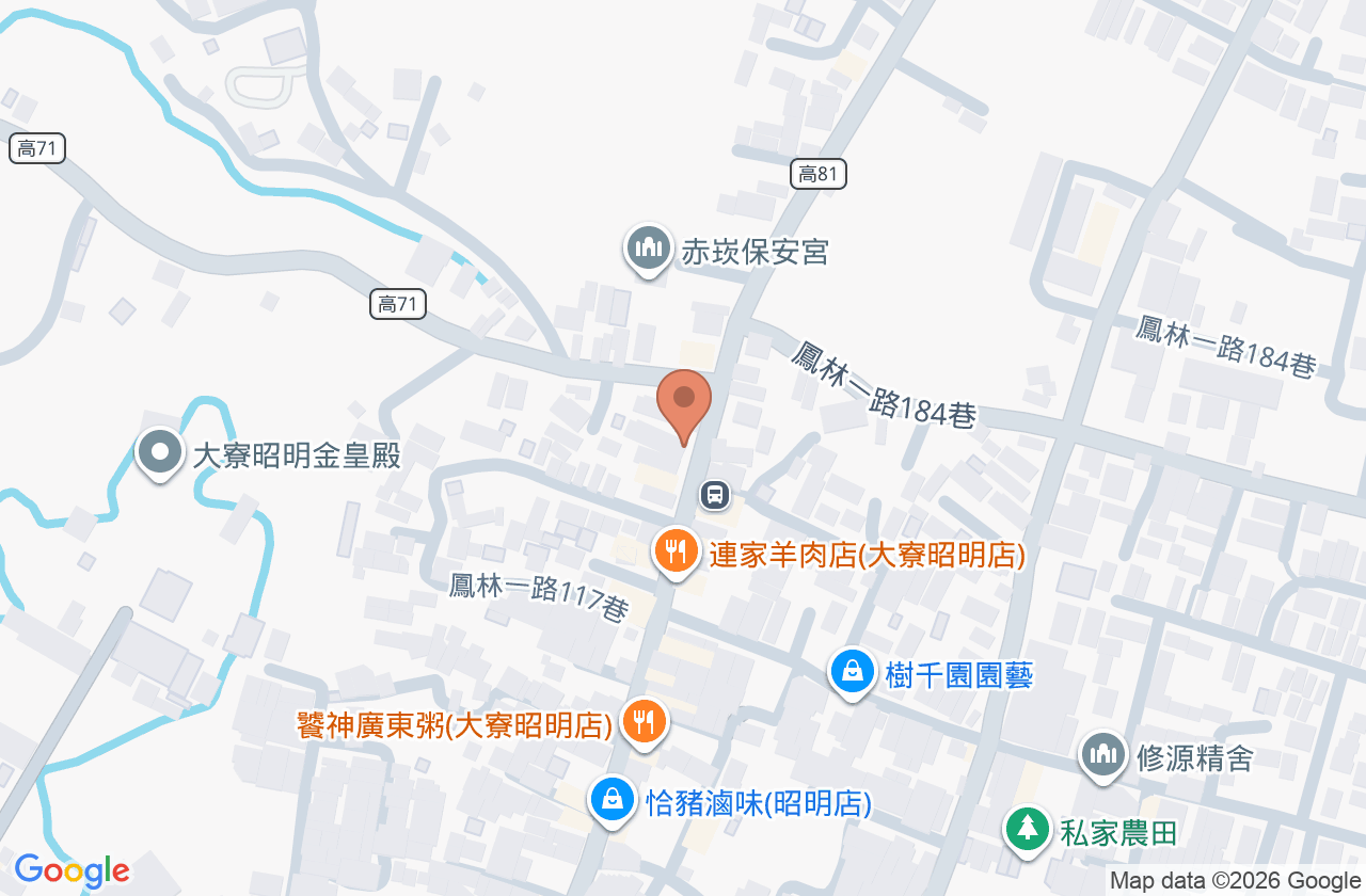 圓明診所 位置地圖