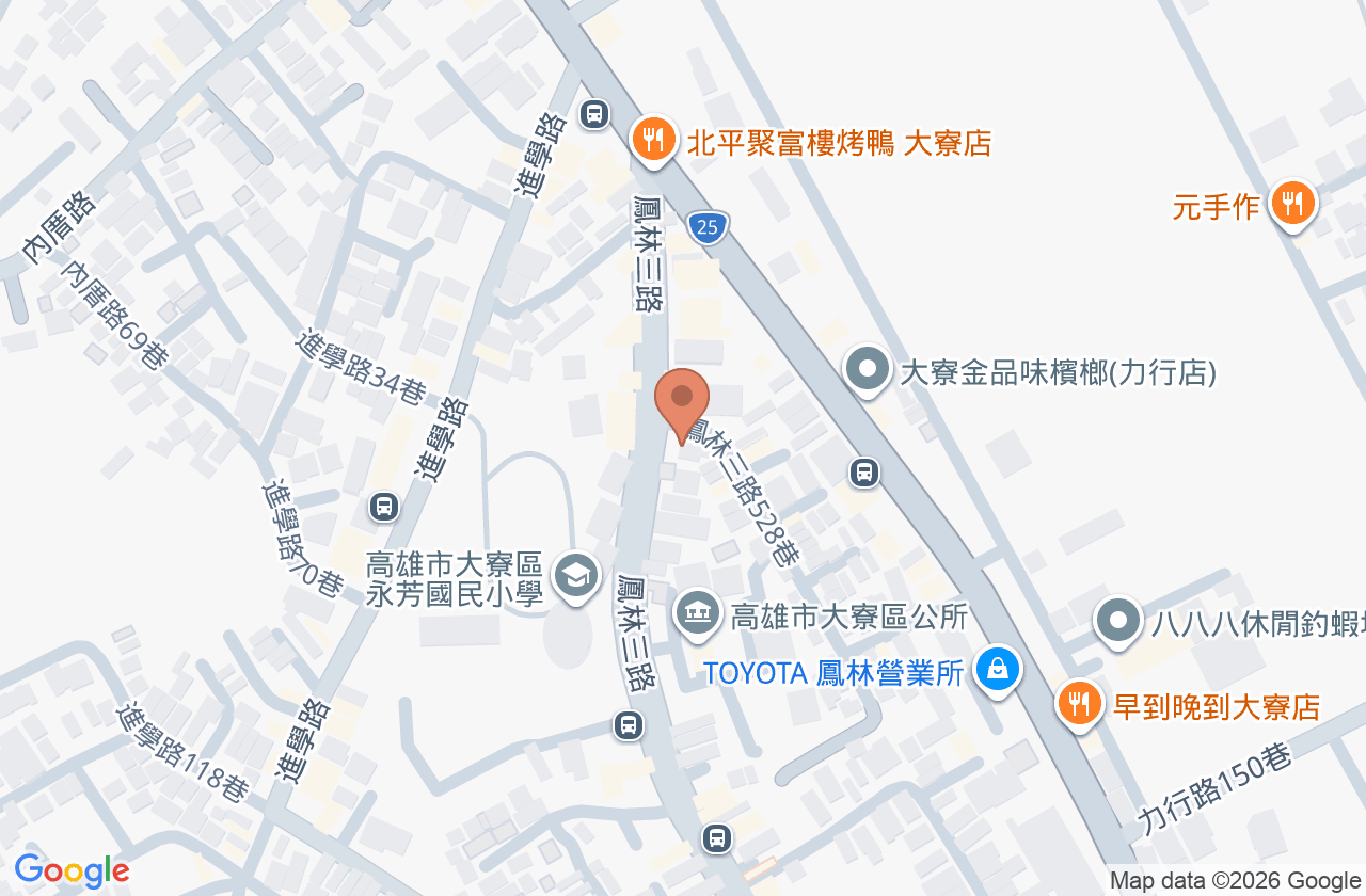 幸安診所 位置地圖