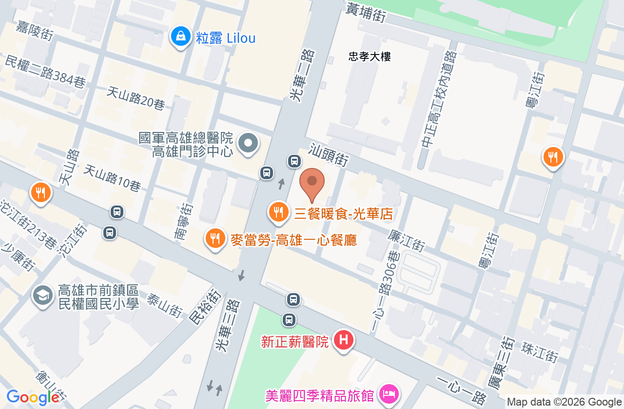 傑新牙醫診所 位置地圖