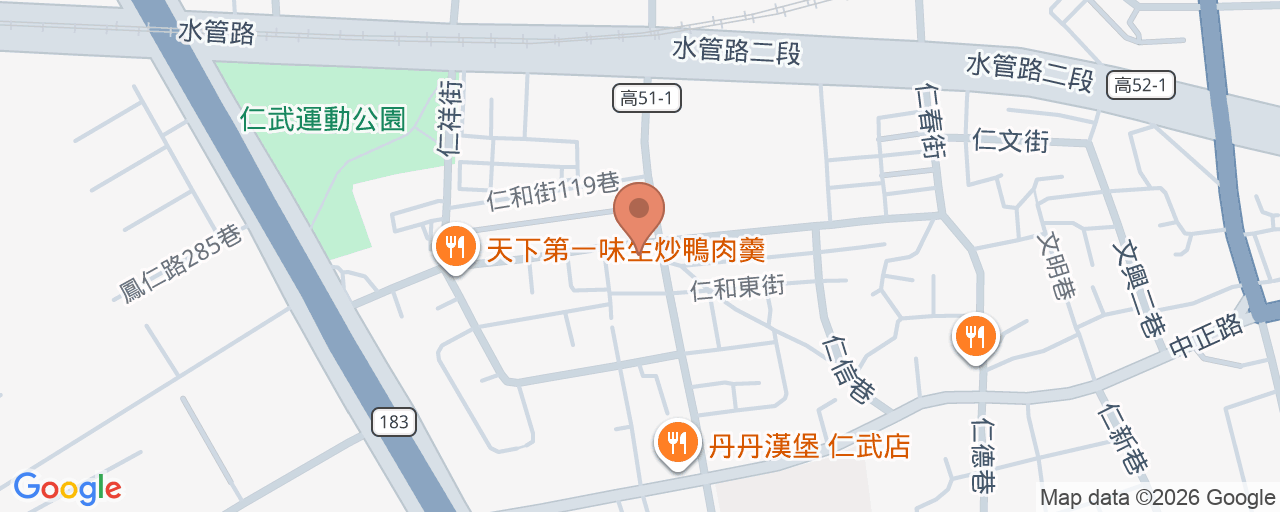 健全診所 位置地圖