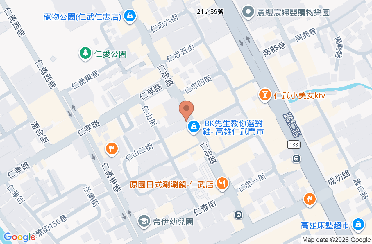 長恩聯合診所 位置地圖