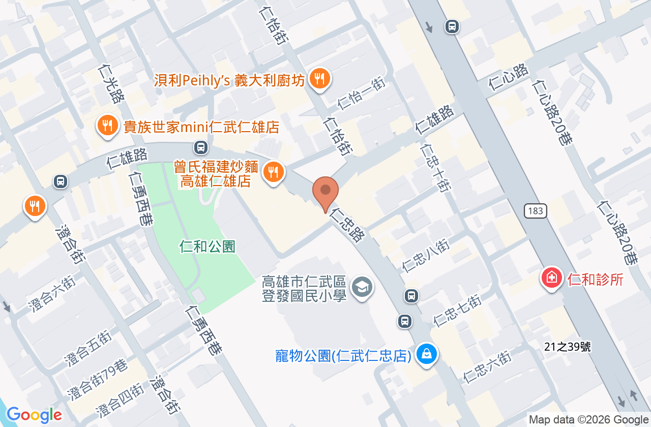 林俊志診所 位置地圖
