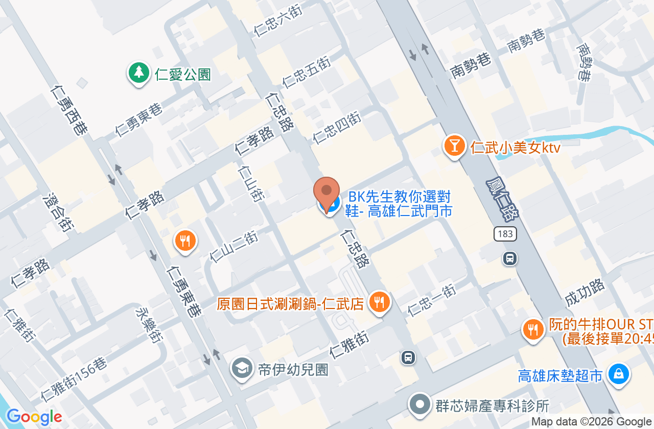 黃伯達診所 位置地圖