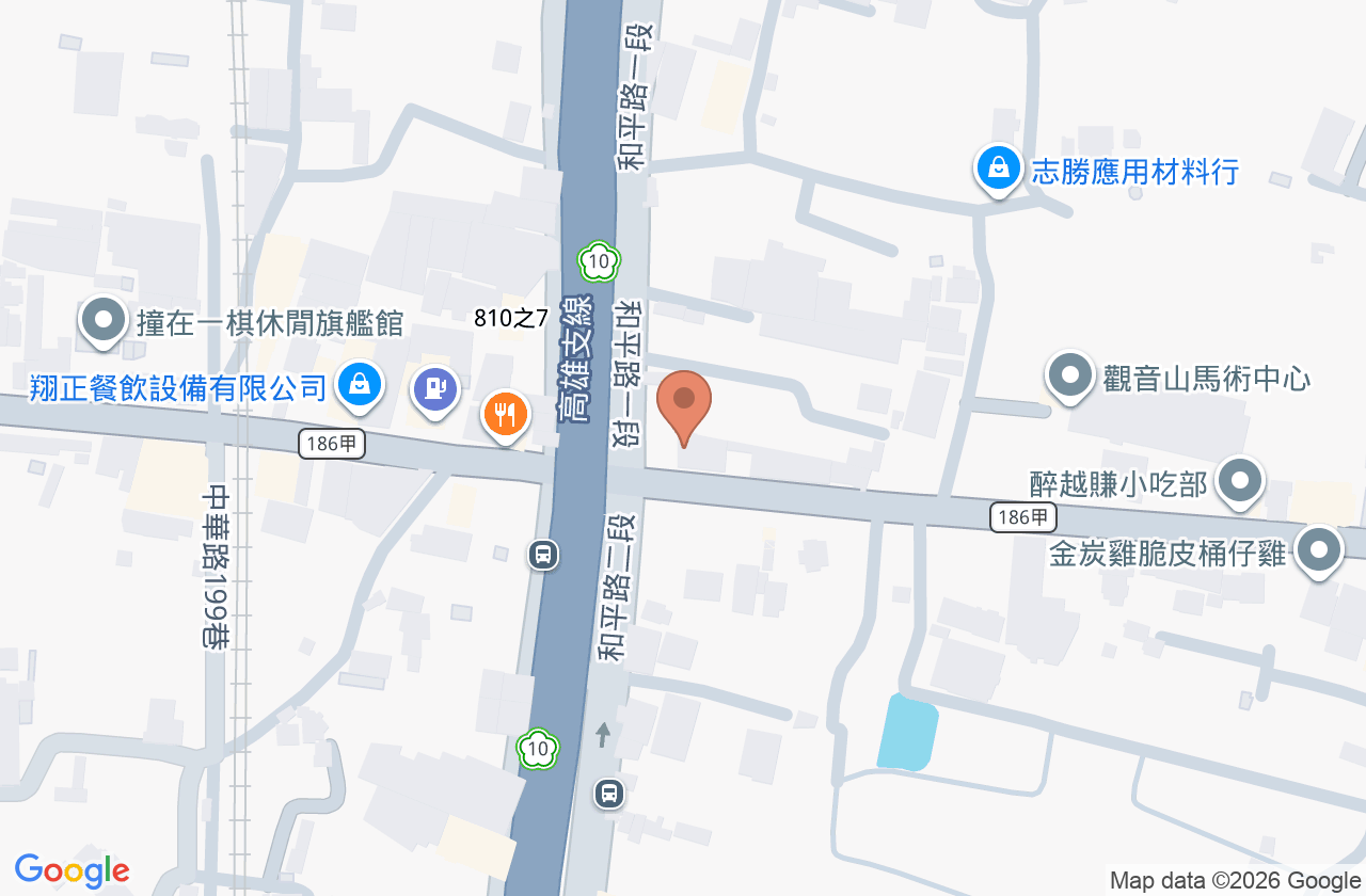 洪朝華內科診所 位置地圖