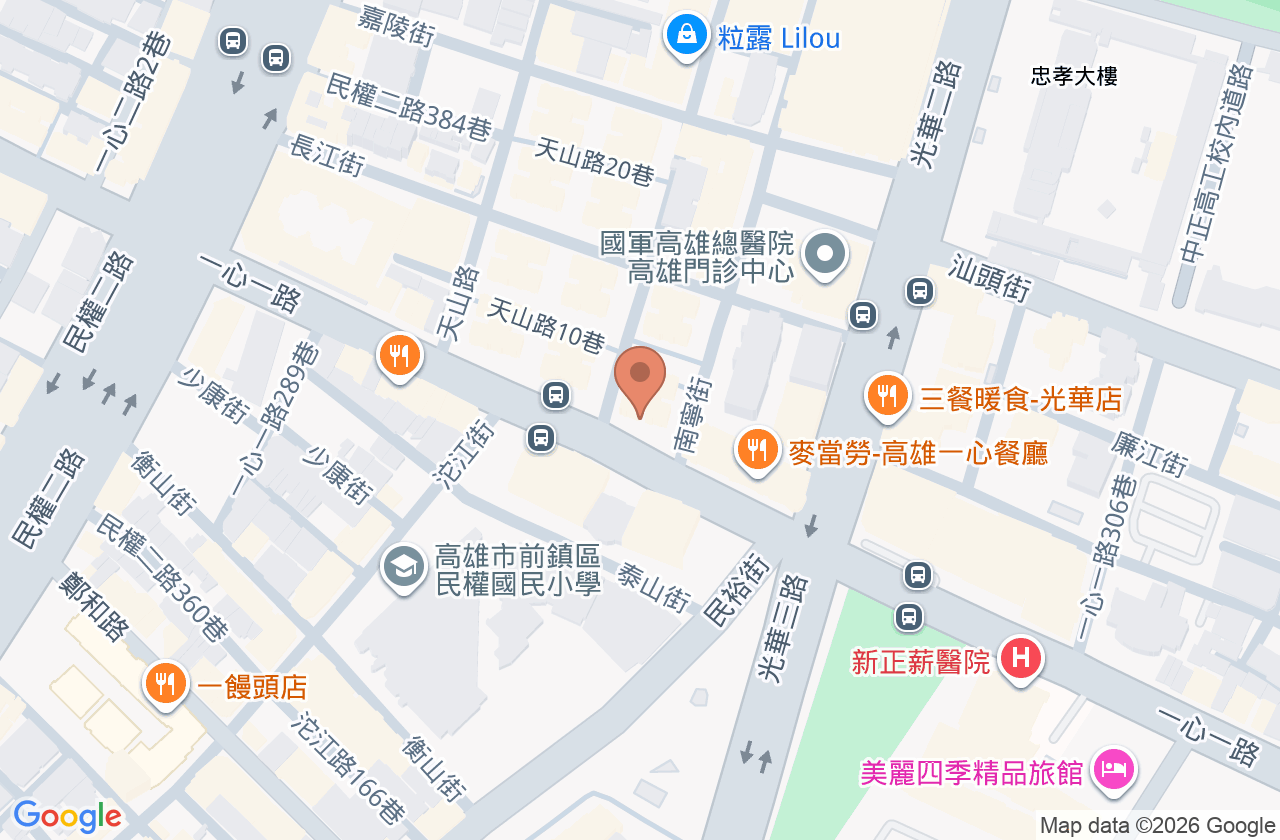 紐約牙醫診所 位置地圖