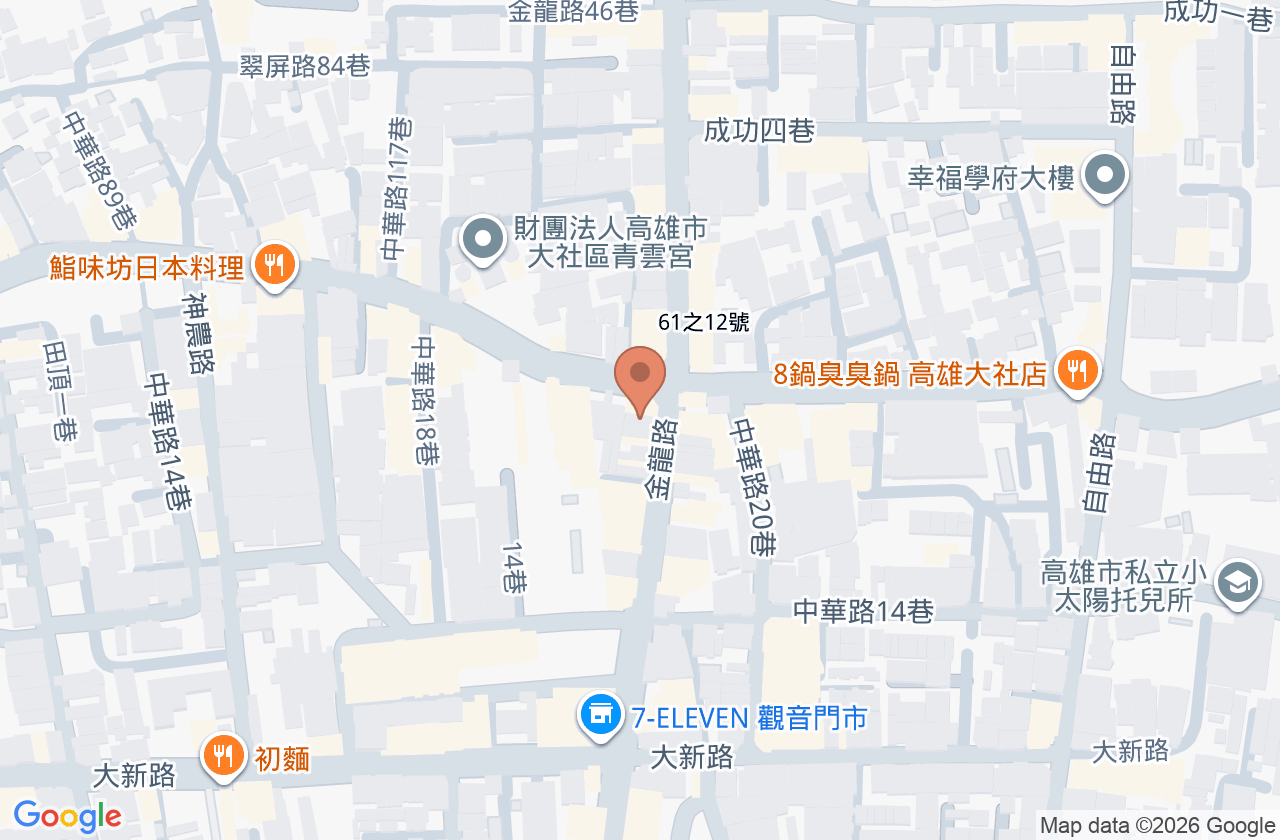 富安診所 位置地圖