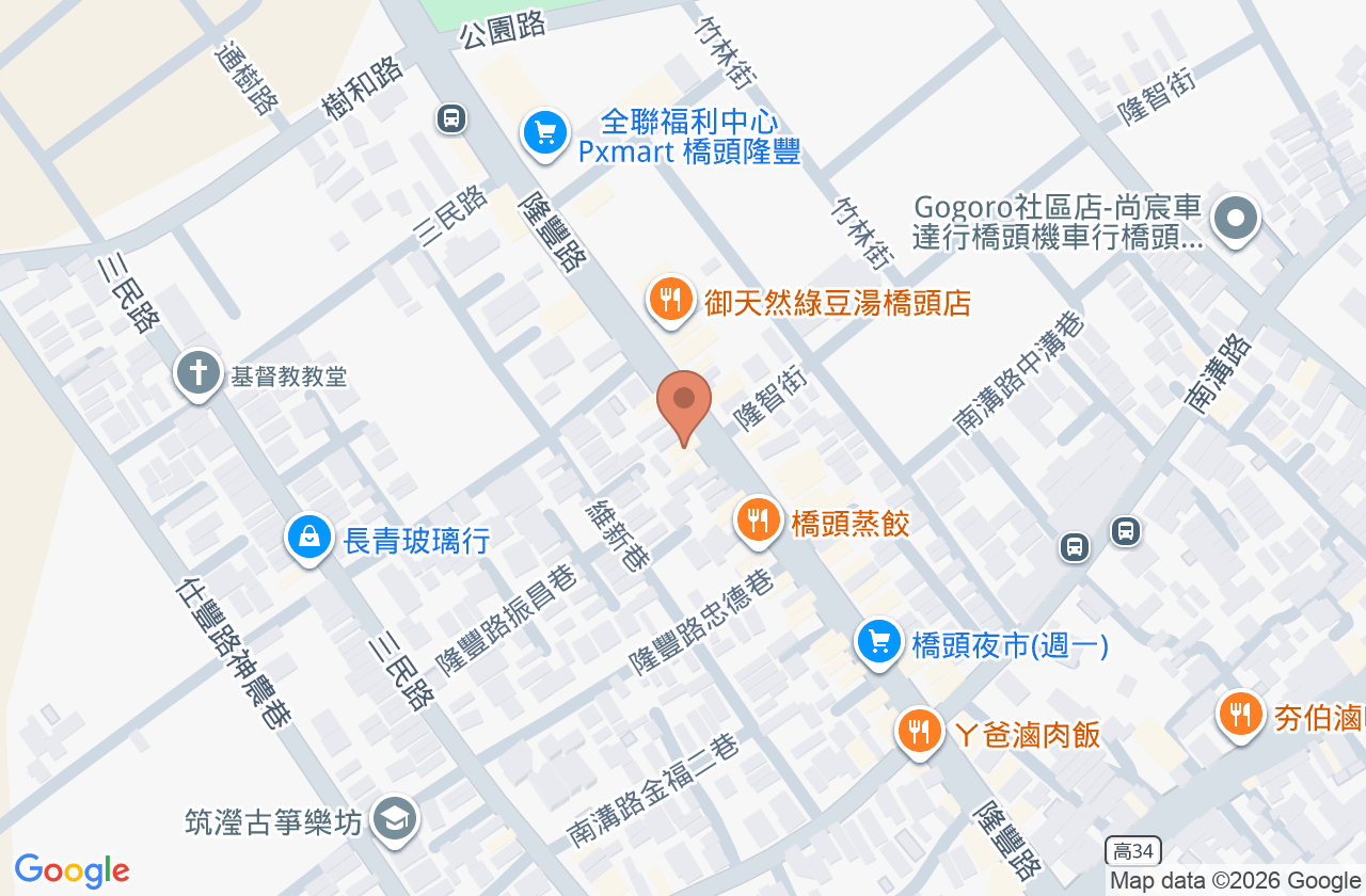 陳性良診所 位置地圖