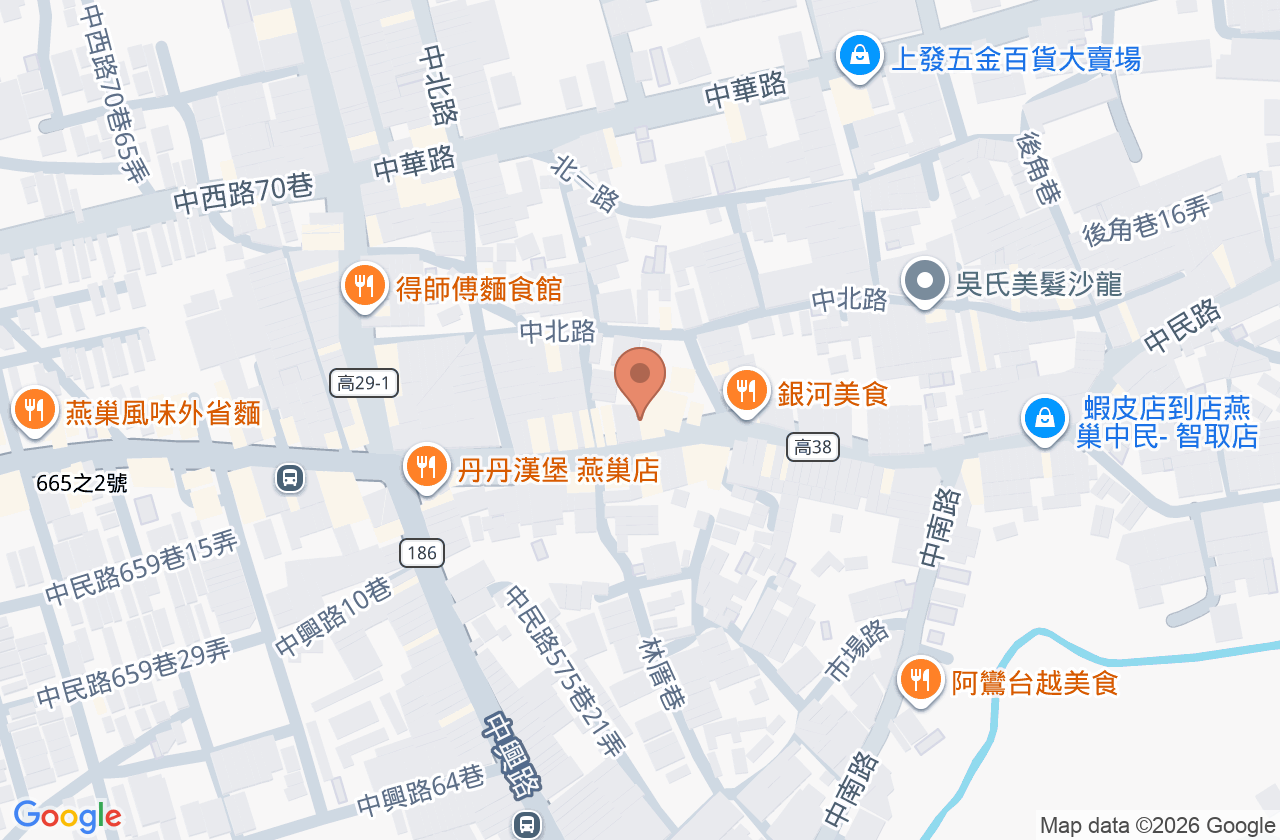 簡萬杰診所 位置地圖