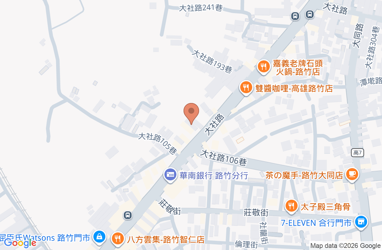 佳恩小兒科診所 位置地圖