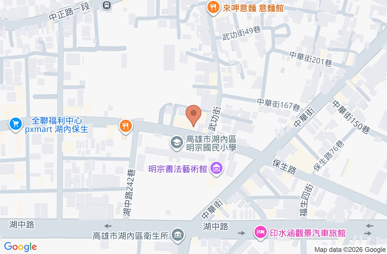 富田森林診所 位置地圖
