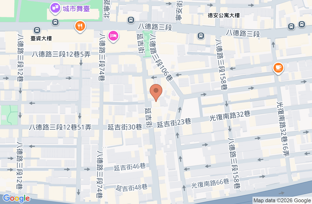 延吉中醫診所 位置地圖