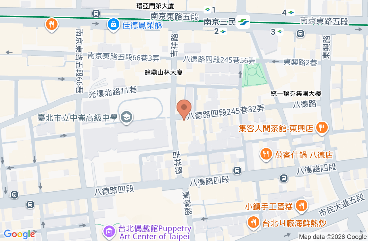 慈和中醫診所 位置地圖