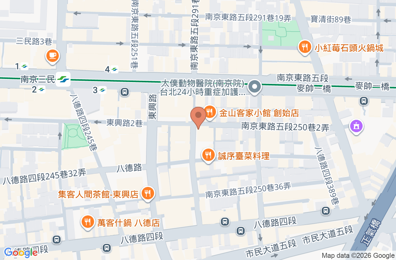 彥明中醫診所 位置地圖
