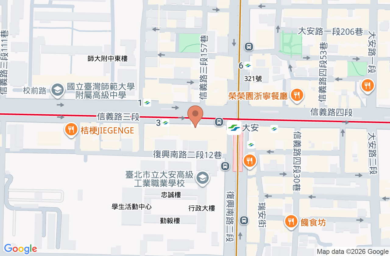 長春中醫診所 位置地圖