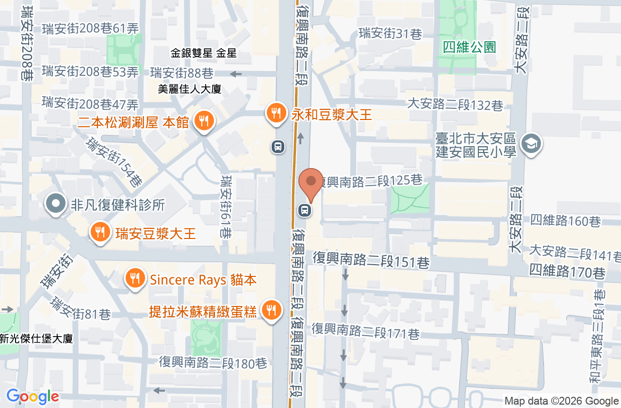 杏福中醫診所 位置地圖