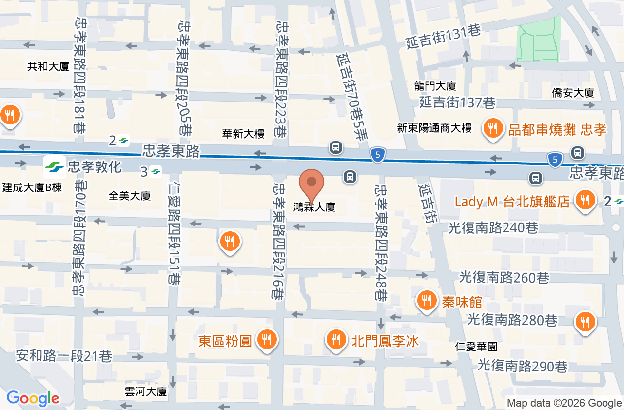 美成中醫診所 位置地圖