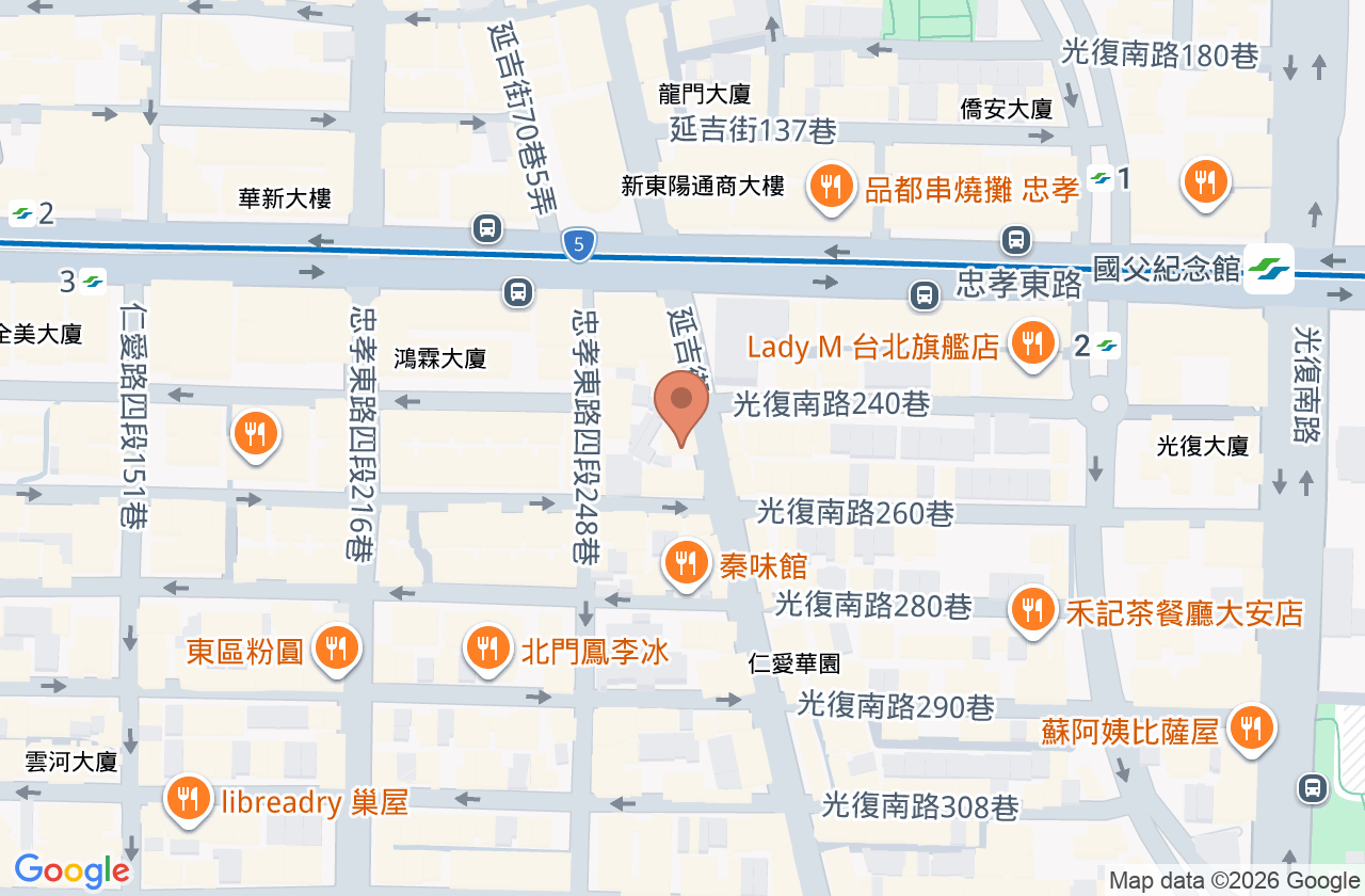 大觀堂中醫診所 位置地圖