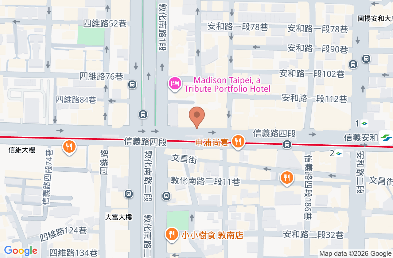 田安然中醫診所 位置地圖