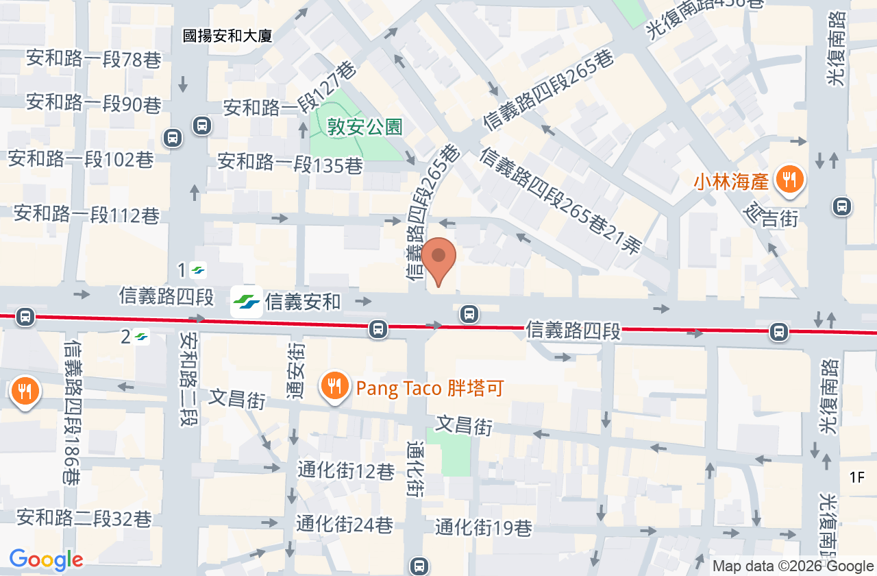 醫心堂中醫診所 位置地圖
