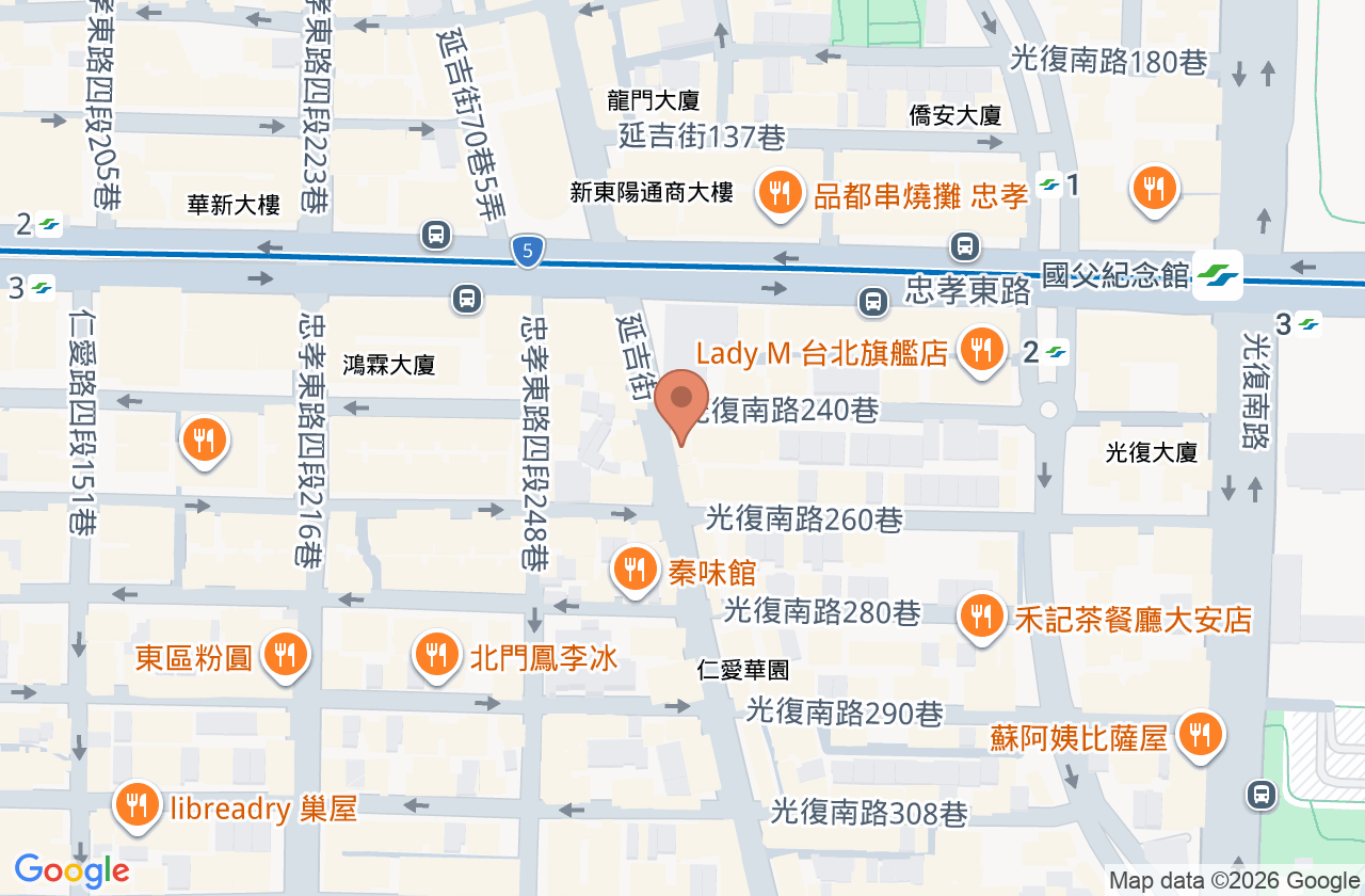 樂活中醫診所 位置地圖